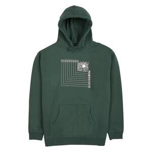 Pleasures Fertile Hoodie Green. Size Small